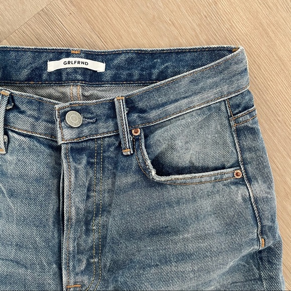 GRLFRND Helena High-Rise Straight Denim - Picture 4 of 6